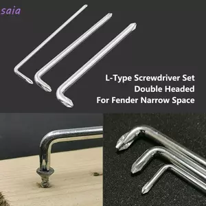SAIA 3 Cái / bộ Tua Vít Cánh Tay Ngắn Cho Fender Không Gian hẹp Dụng Cụ Cầm Tay Di Động Loại L