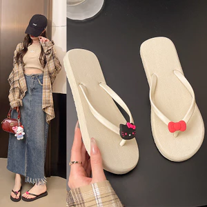 Dép đi chơi tại nhà Dép xỏ ngón nữ Dép chống trượt dễ thương Dép chống trượt hàng ngày Dép phù hợp thông thường Dép xỏ ngón thoải mái Mặc ngoài trời Chống trượt