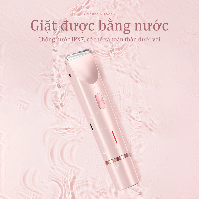 Máy triệt lông đa năng, thiết kế hai đầu,sử dụng được cho toàn thân và vùng kín, an toàn, chống nước, dễ mang theo