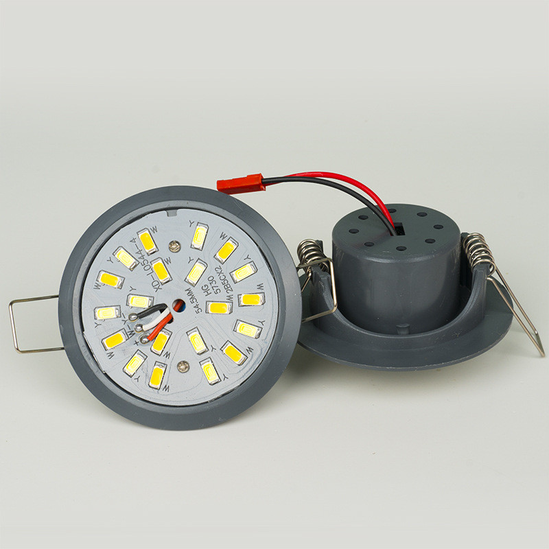 V7PN One for One Crystal Chandelier Patch Đèn nguồn sáng độc lập 3W5W Nguồn sáng ba màu Đèn LED hiện tại không đổi Cốc