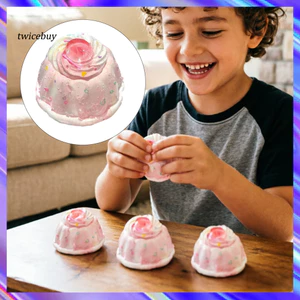 Kem Pudding Fidget Toy Cream Pudding Đồ chơi giảm căng thẳng Đồ chơi bóp kem thực tế Đồ chơi – Giảm căng thẳng Fidget Món tráng miệng giả Squishy Đồ chơi bàn văn phòng cho trẻ em