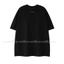 Chất Lượng Cao Thêu Chữ Rời Cổ Tròn Ngắn Tay Áo Thun Nặng Nguyên Chất Cotton Unisex Cặp Đôi Đáy Áo Sơ Mi
