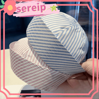 Mũ biểu diễn sân khấu SEREIP, Mũ thủy thủ Cosplay thoải mái sọc, Mũ nồi mỏng thoáng khí nhẹ Unisex