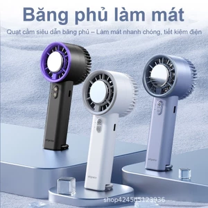 quạt cầm tay Mini Có Tính Năng Chườm Lạnh - Sạc USB, Thời Lượng Pin Lâu, Cầm Tay Tiện Lợi