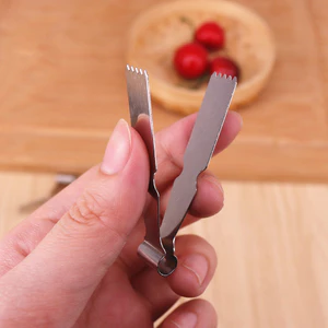 Dụng cụ uốn bánh ngọt truyền thống Thiết kế kẹp tiện dụng để điều khiển chính xác. Nướng ngày lễ truyền thống