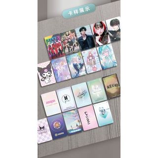 - Open Wings AR Laser Photocard Hàng hóa 55 tờ 10cm LOMO Photocard Góc tròn 10cm HD Không lặp lại