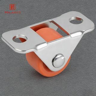 10 Chiếc Mini Bánh Xe Cao Su Nhỏ Cán Bánh Xe Ổn Định Đơn Hướng Với Kim Loại Trên Tấm Cho Ngăn Kéo Tủ Bếp