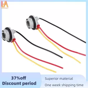 2 Chiếc 1157 Bay15D Bóng Đèn Giá Đỡ P21 / 5W Adapter Đế Ổ Cắm Kết Nối Nhựa Phụ Kiện Xe Hơi Cho Đèn Phanh