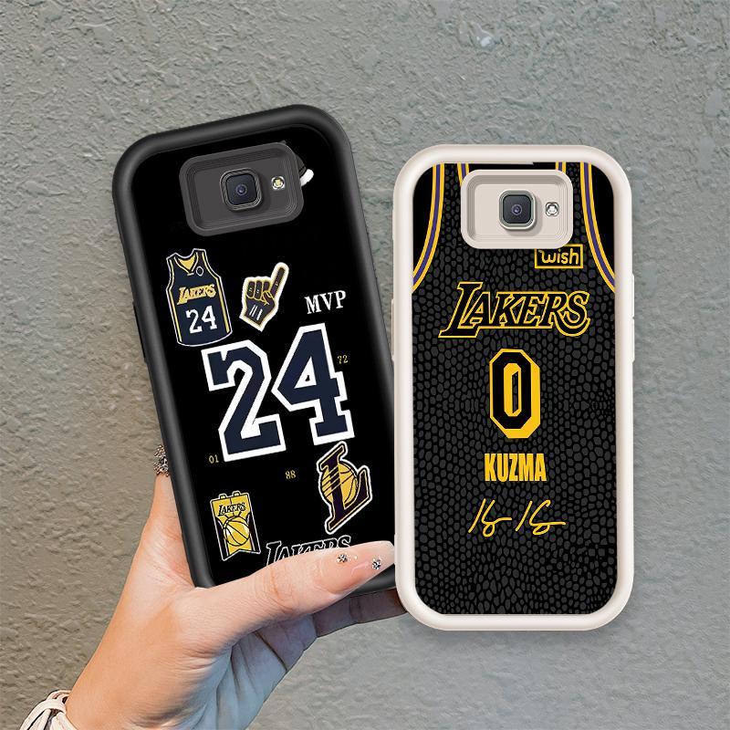Ốp Lưng Cho Samsung J7 Prime Hoạt Hình Silicone Bé Gái Mềm Ốp lưng TPU NO.0 24 Bóng Rổ Cậu Bé Kobe Mắt Thiên Thần Chống Sốc Ốp Lưng