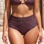 MAPLEPOET - Bikini Nữ Retro Chấm Bi, Đáy Thấp, Tiện Lợi Cho Tắm Mát