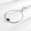 Mặt dây chuyền ngọc lục bảo và zircon cao cấp, kết hợp kim cương, phù hợp làm vòng cổ nữ thời trang và cá tính