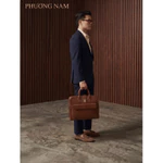 Bộ Vest Nam Công Sở Cao Cấp PHƯƠNG NAM® - Vest Nam Form Chuẩn Hàn Quốc, Vải Dày Dặn Tôn Dáng (Kèm Quần Âu) — ảnh 3