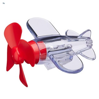 Cánh quạt máy bay LED chạy bằng gió - Trang trí phát sáng trong suốt chống nước cho xe máy Mũ bảo hiểm xe đạp