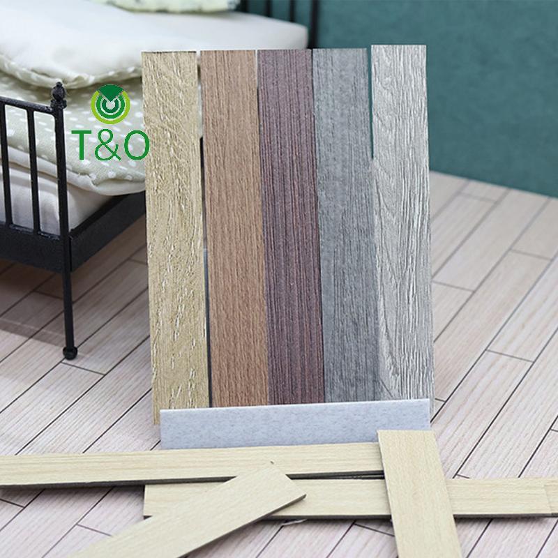 [T & O-t] 10 Tấm Gạch Gỗ Mini 1:12 Trang Trí Nội Thất Nhà Búp Bê, Sàn/Tường