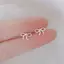 Bông Tai Bướm Ngọt Ngào Thời Trang Với Nơ, Thiết Kế Độc Đáo - Quà Tặng Sinh Nhật và Trang Sức Cưới