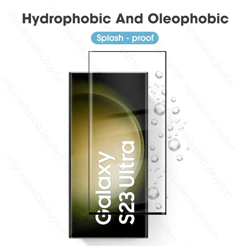 2 Chiếc Dành Cho Samsung Galaxy S25 S24 S23 S22 S21 S20 Plus Ultra FE Chống Gián Điệp Riêng Tư Kính Cường Lực Cho Galaxy S10e S10 Note 10 20 Lite Đen Edge Bảo Vệ Màn Hình Chống Vân Tay
