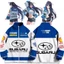 Áo khoác hoodie unisex GN Girls Band Cry Subaru 486 gbc anime, có dây kéo