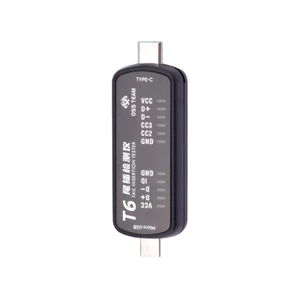 Bộ kiểm tra chèn đuôi OSS T6 Bộ kiểm tra cổng sạc để chiếu sáng Type-C Phích cắm kép Kiểm tra nhanh Phát hiện lỗi Công cụ sửa chữa điện thoại