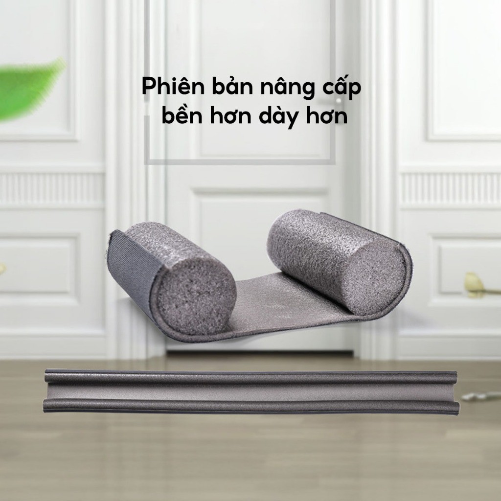 Thanh Chặn Chân Cửa Chống Gió Lùa, Bụi, Côn Trùng Xốp PE Đàn Hồi Cao Cấp, Cách Âm Loại Tốt