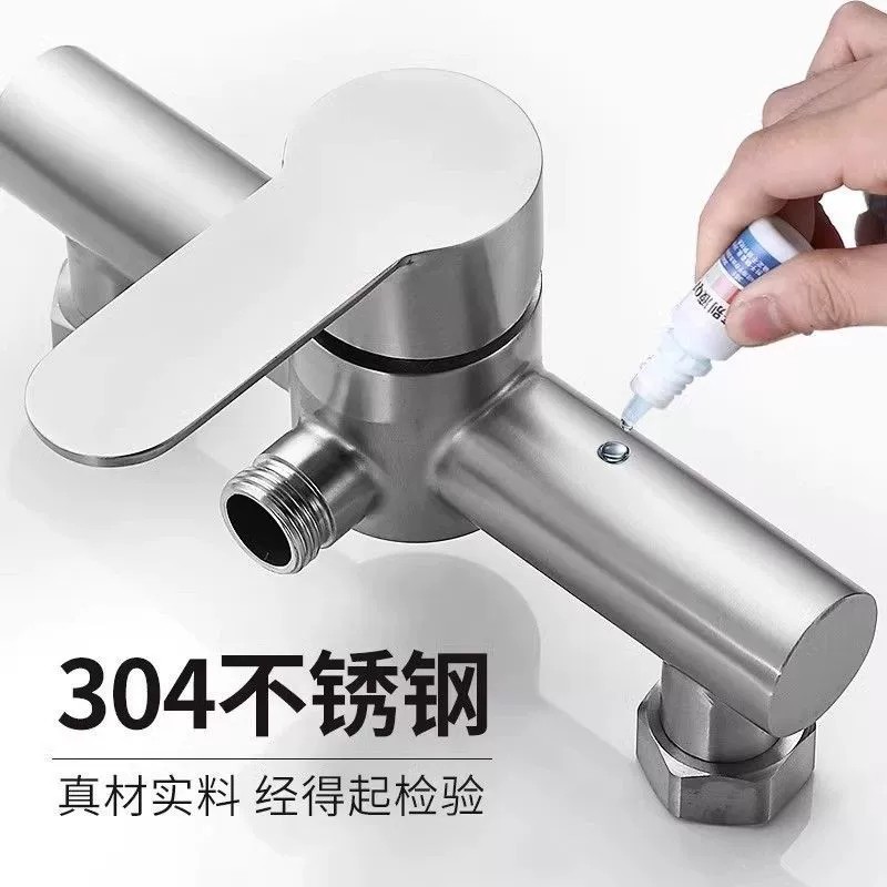 Van trộn sen tắm 304 inox nóng lạnh giấu tường cho phòng tắm