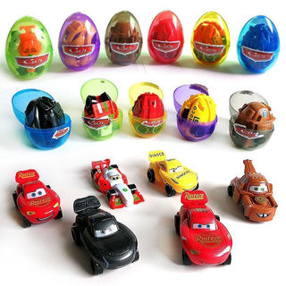 Câu Chuyện Ô Tô Đồ Chơi Xe Biến Dạng Viên Đồ Chơi Trẻ Em Quà Tặng Lightning McQueen Xe Tải Mẫu Dieya Ngộ nghĩnh Trứng