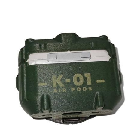 Vỏ tai nghe ống kính ngụy trang Thích hợp cho AirPodsPro3 / AirPods4 Vỏ bảo vệ từ tính có giá đỡ Vỏ tai nghe chống thất lạc Hàng có sẵn Chống sốc Chống va chạm