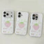 IPhone 17 Pro Max Strawberry Cat pattern Chất liệu TPU IMD craft Vỏ điện thoại in hai lớp