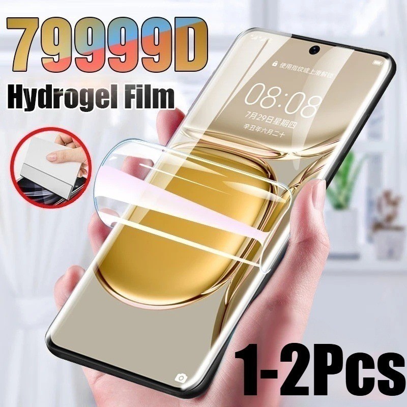 1-2 Chiếc Full Cover Chống Trầy Xước Chống Ánh Sáng Xanh Mềm Hydrogel Cho Redmi 12 12C 13 13C 13R 13x 14R 14C 15 15C 4G 5G Chống Gián Điệp Riêng Tư Và Bảo Vệ Màn Hình HD Phim Mờ