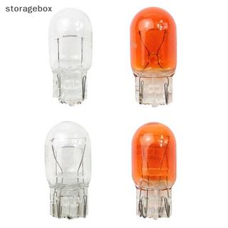 [Hộp lưu trữ] 10 chiếc T20 W21 / 5W Đèn tín hiệu Bóng đèn Halogen 7440 7443Clear Màu cam ban ngày Turn Stop Phanh Đuôi Bóng đèn DRL Đẹp