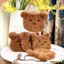 Túi xách trẻ em CHEESELY, Túi đeo vai thỏ hình gấu hoạt hình dễ thương, Túi đeo chéo sang trọng nhỏ mềm mại cho bé trai bé gái ngoài trời