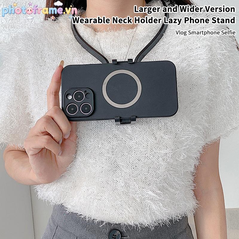 Khung Ảnh Ne Giá Đỡ Lười Đế Điện Thoại Cho IPhone 16 15 14 13 Pro Max Samsung Xiaomi Ngoài Trời Góc Đầu Tiên Vlog Ghi Hình Selfie Braet VN