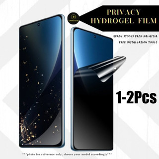 1-2 Chiếc Full Cover Siêu Mỏng Bảo Vệ Màn Hình Matte Film Cho Huawei nova 7 7i 8 8i 9 SE Youth Pro 5G Chống Gián Điệp Riêng Tư Chống Ánh Sáng Xanh Hydrogel Film HD Phim Mềm