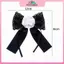 MYPANDA Áo sơ mi nữ thiết kế thắt nơ, thổ cẩm hoa camellia với kim cương giả và ngọc trai - Phù hợp cho tiệc cưới