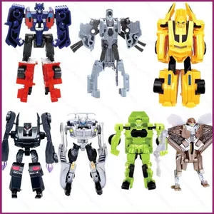 YT4 Mombady Mini Transformers Optimus Prime Bumble Bee Kids Nhân Vật Hành Động Đồ Chơi Robot Biến Hình