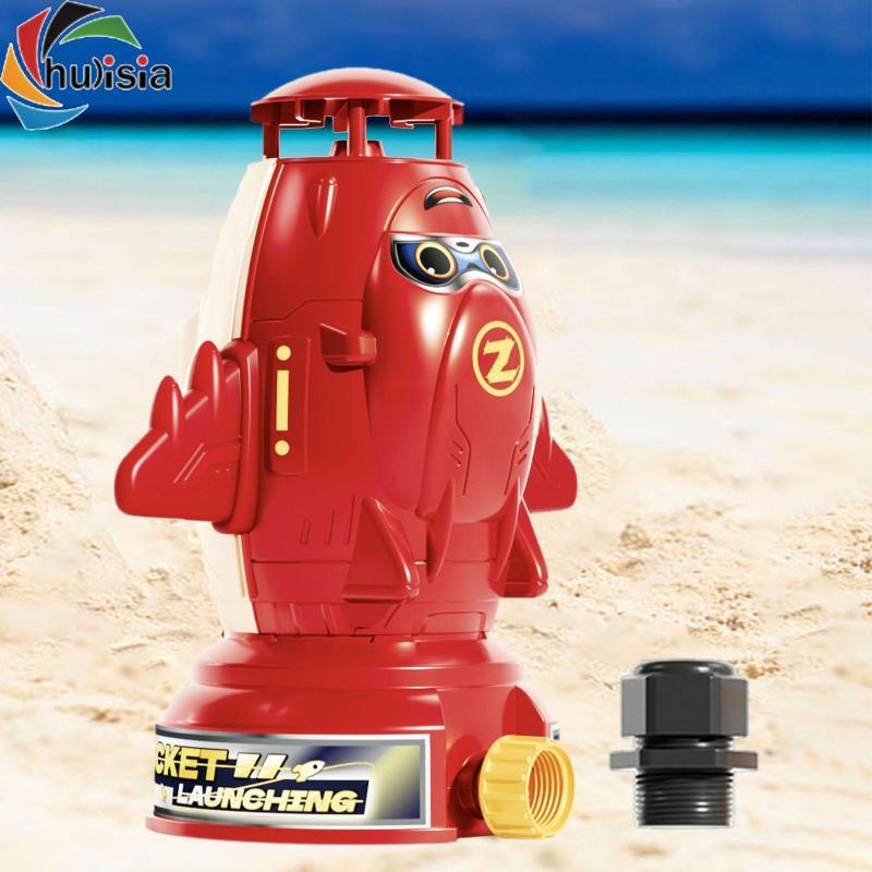 Chalisia Rocket Đồ Chơi Tưới Nước Ngoài Trời Xịt Nước Mùa Hè Giáo Dục Bể Bơi Đảng Kiểm Soát Áp Suất Cho Tuổi 3+