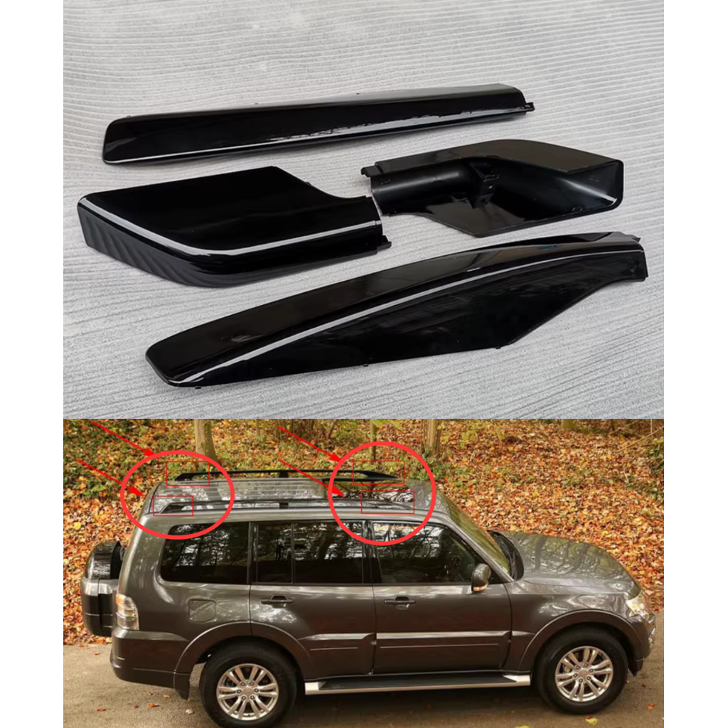 Thích hợp cho Mitsubishi Pajero V73 V77 V93 V97 Mái Hành Lý Giá Bao Mái Giá Đỡ Bao