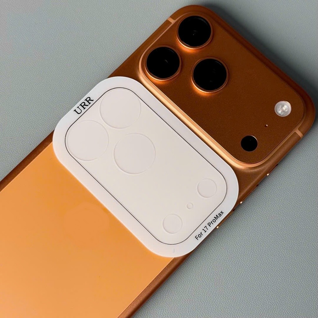 [Chính Hãng] Miếng Dán Nhám Cụm Camera URR Mr.Autobot Cho iPhone 17 Pro/17 Pro Max - Chống Xước, Dùng Chung Với Lens Dán