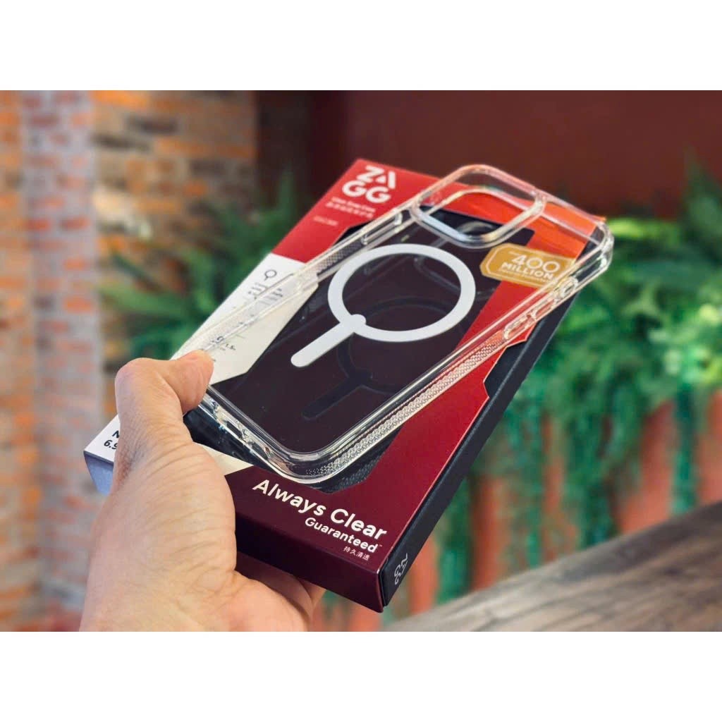 [Chính hãng] Ốp Lưng Trong Suốt Chống Sốc ZAGG Clear Snap Magnetic Case Cho iPhone 17 Pro Max 16 Plus