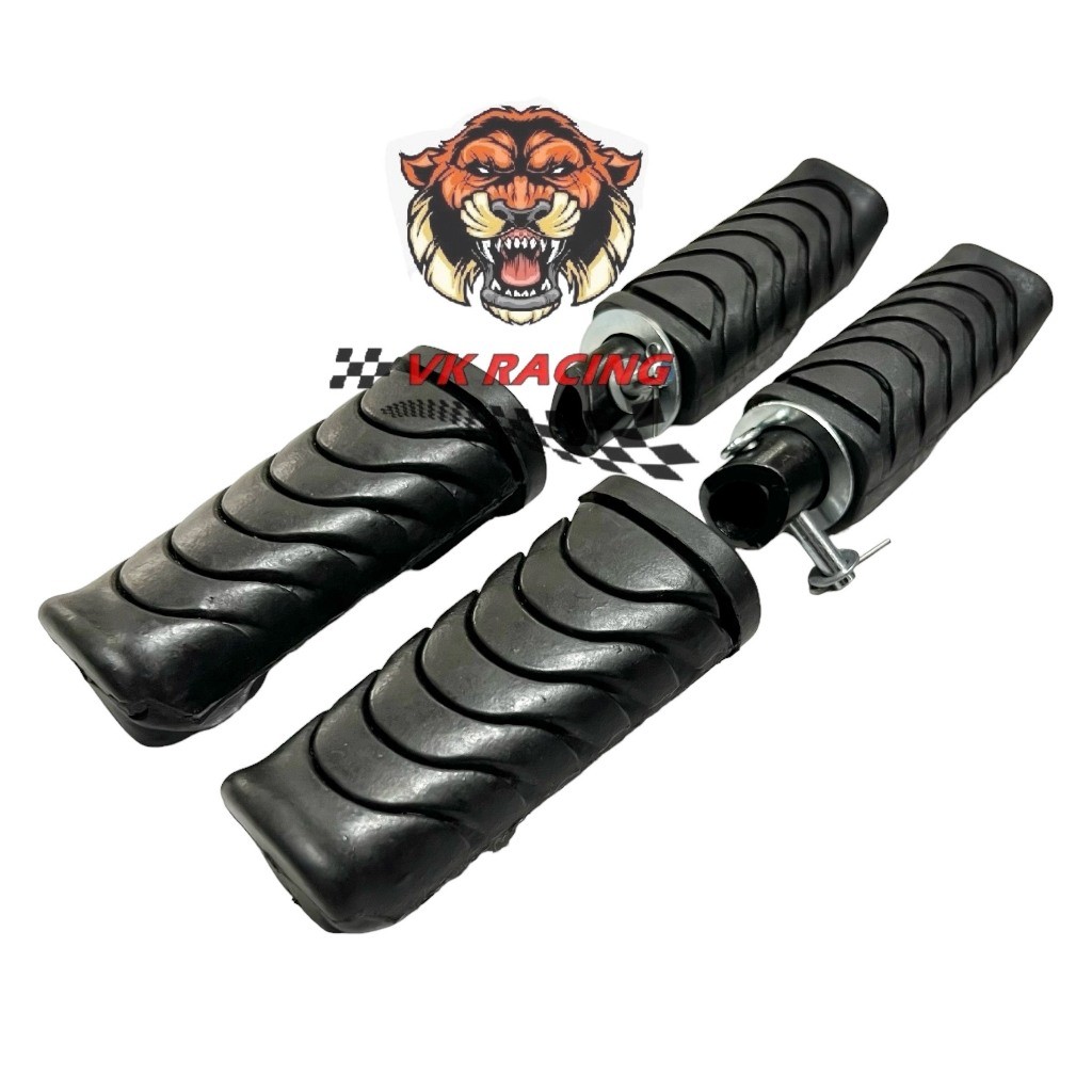 Combo cao su gác chân trước sau wave s110 - wave rsx110 - wave s 110 - wave rsx 110