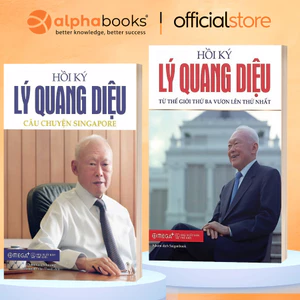 Combo 2 Sách Hồi Ký Lý Quang Diệu - Tập 1: “Câu chuyện Singapore” + Tập 2: “Từ thế giới thứ ba vươn lên thứ nhất”