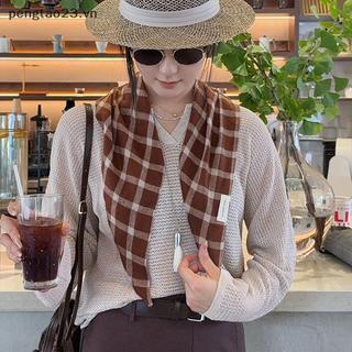 Khăn Quàng Cổ Tam Giác Melard Retro, Chất Lượng Cao Và Ấm Áp Cho Nữ