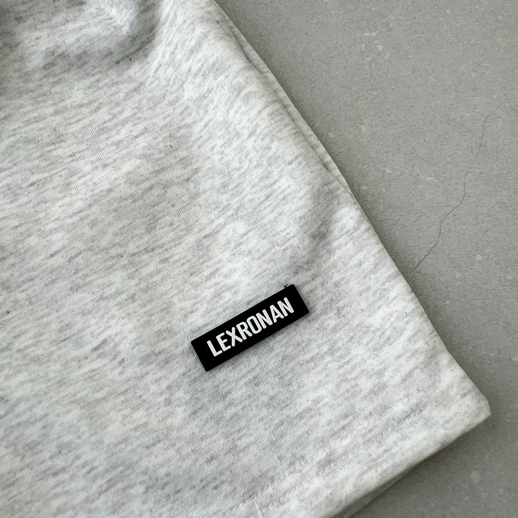 Quần Đùi Trơn Nam LEXRONAN Tag Trước Form Trên Gối – Short Nam Thể Thao Co Giãn, Mặc Mát, Dễ Phối Đồ Local Brand #QD02