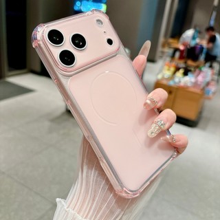 Trong Suốt Chống Sốc Cho iPhone 17promax 17 17Pro Vỏ 16 15 14 13 12 Pro Max 17Pro 16Plus 14 15 Vỏ Điện Thoại Trong Suốt Mờ Mờ Bảo Vệ Camera