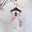 FAVORITEGOODS Bảng hiển thị tấm màu, Kẹp thép không gỉ Acrylic Kệ trưng bày móng tay, Màn hình móng tay Móc treo bằng gỗ Mini Tổ chức tấm màu