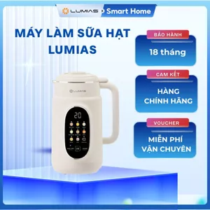 Máy làm sữa hạt 1.35L Lumias M135W/M135B - 8 công thức uống nóng/lạnh - Màn hình cảm ứng
