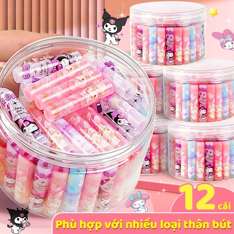 36 Chiếc Nắp Bút Chì Đáng Yêu, Hoạt Hình Vui Nhộn, Giúp Bảo Vệ Ngòi Chì, Nối Dài Đầu Bút Tiện Dụng