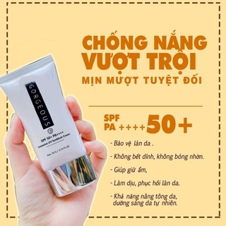 Combo 2 Kem Chống Nắng MÚI XÙ Gorgeous Chính Hãng Tuýp 100g Mẫu Mới 77@