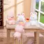 TRTR Kawaii Heo Và Chi Trang Trí Điêu Khắc Mini Đồ Trang Trí Phong Cảnh Vi Mô Đồ Trang Trí Xe Hơi Nhựa Các Bức Tượng Nhỏ Văn Phòng Bàn Phụ Kiện VN