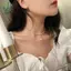 Dây Chuyền Chocker Ngọc Trai Hai Lớp, Phù Hợp Làm Quà Tặng Thời Trang