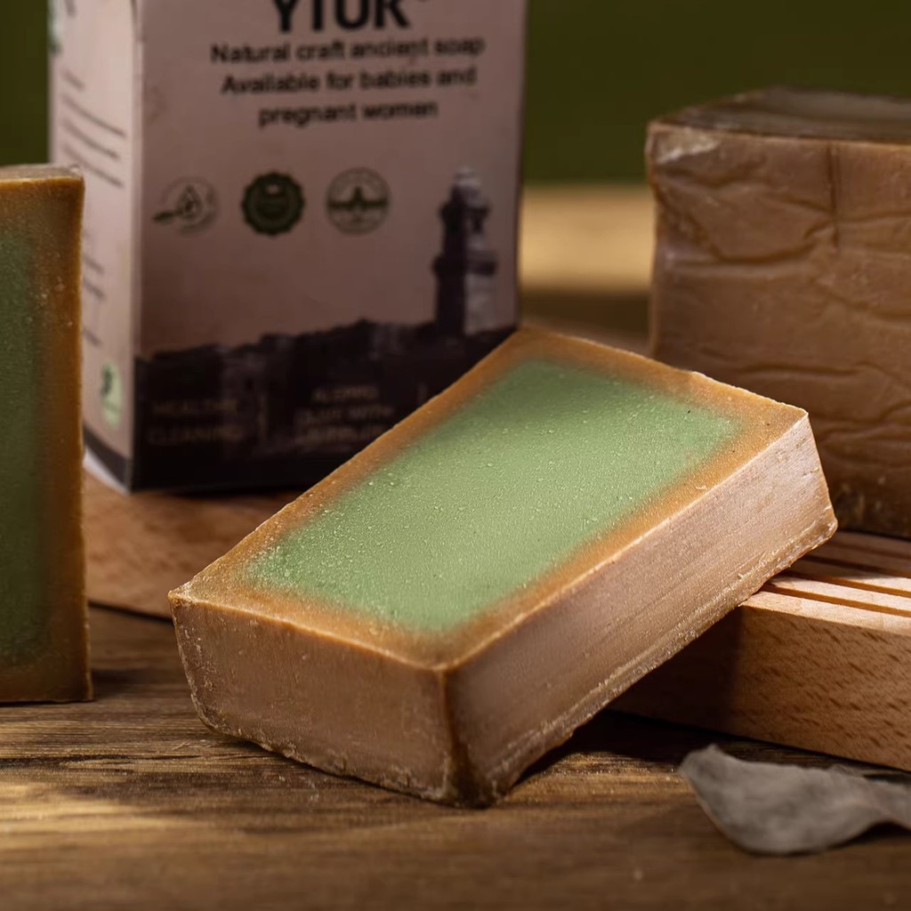 Xà Phòng Ô Liu Cổ Syria Nhập Khẩu - Đa Năng Rửa Mặt, Tắm, Gội Đầu, Thủ Công Tự Nhiên